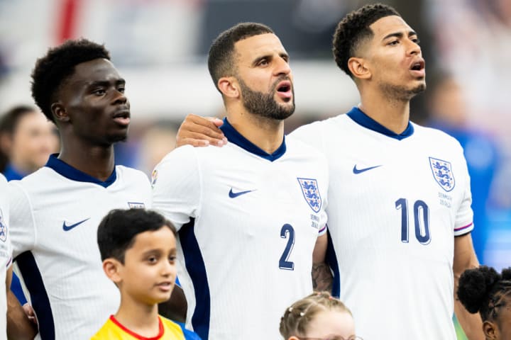 Bukayo Saka, Kyle Walker, Jude Bellingham