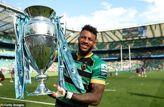 Courtney Lawes signed off from Northampton by winning the Gallagher Premiership title