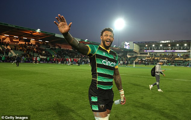 Courtney Lawes is looking to conclude his Northampton career by winning the title