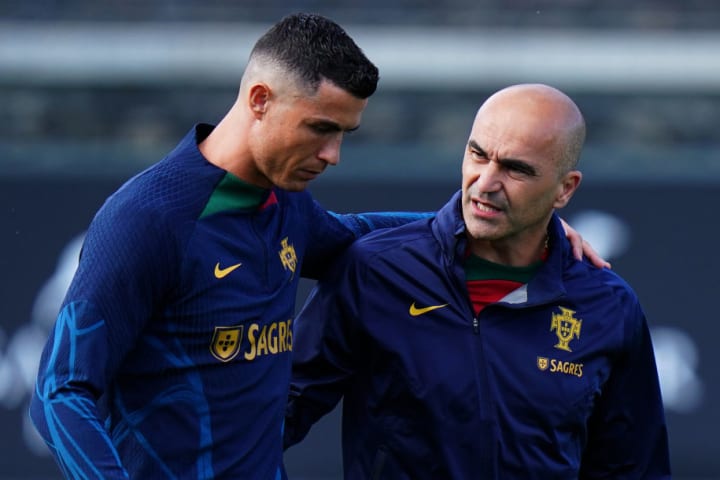 Cristiano Ronaldo, Roberto Martinez