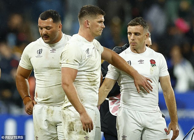 England are heading into a new era with Owen Farrell (centre) and George Ford (right) unavailable this summer