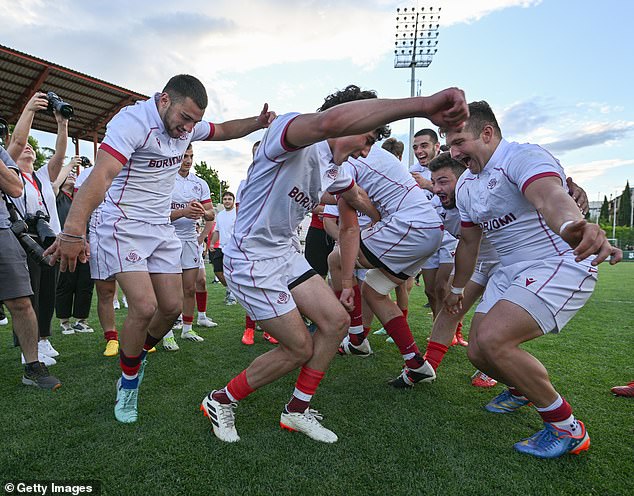 Georgia thrashed England 45-17 at Under-20 level on Wednesday afternoon