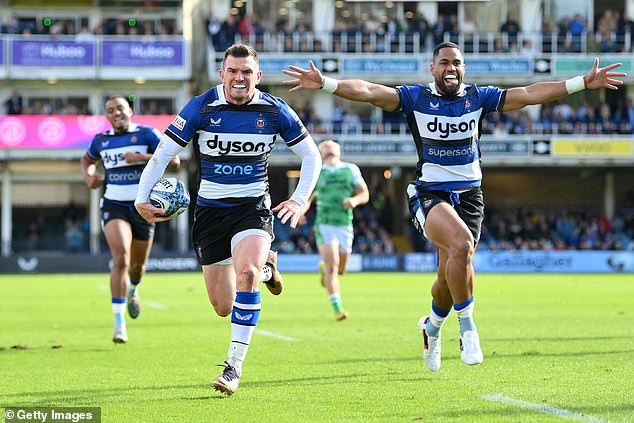 Bath hit rock bottom and were almost relegated, but they are now close to the league title