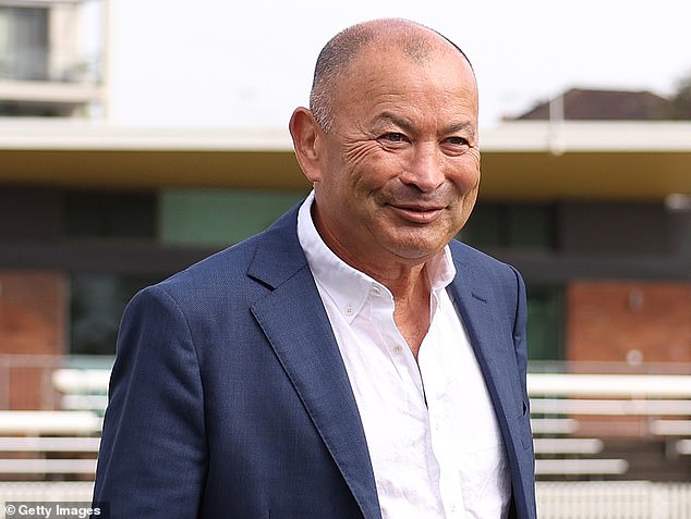 Japan head coach Eddie Jones (pictured) will come face-to-face with his former side England on Saturday