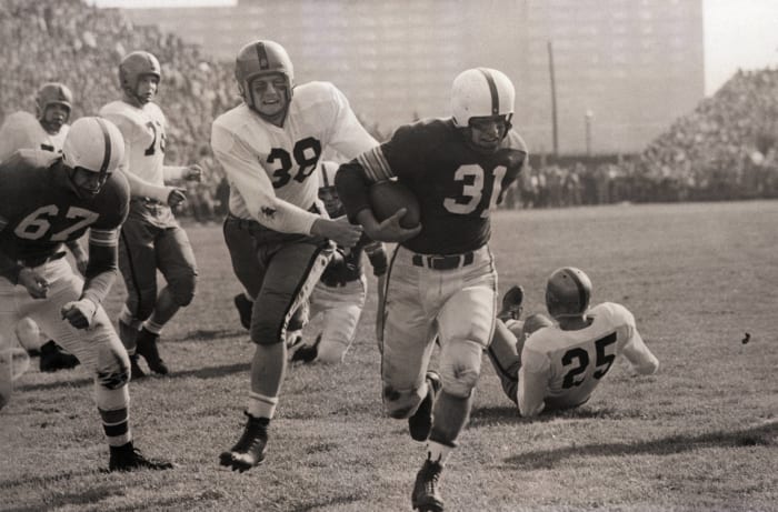 Vic Janowicz, Halfback/Defensive Back (1949-'51)