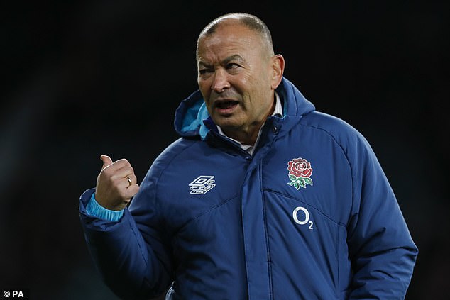 Robertson could have replaced Eddie Jones (pictured) as England head coach in 2022