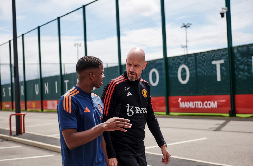 Ten Hag has revealed that his first signing is set to return