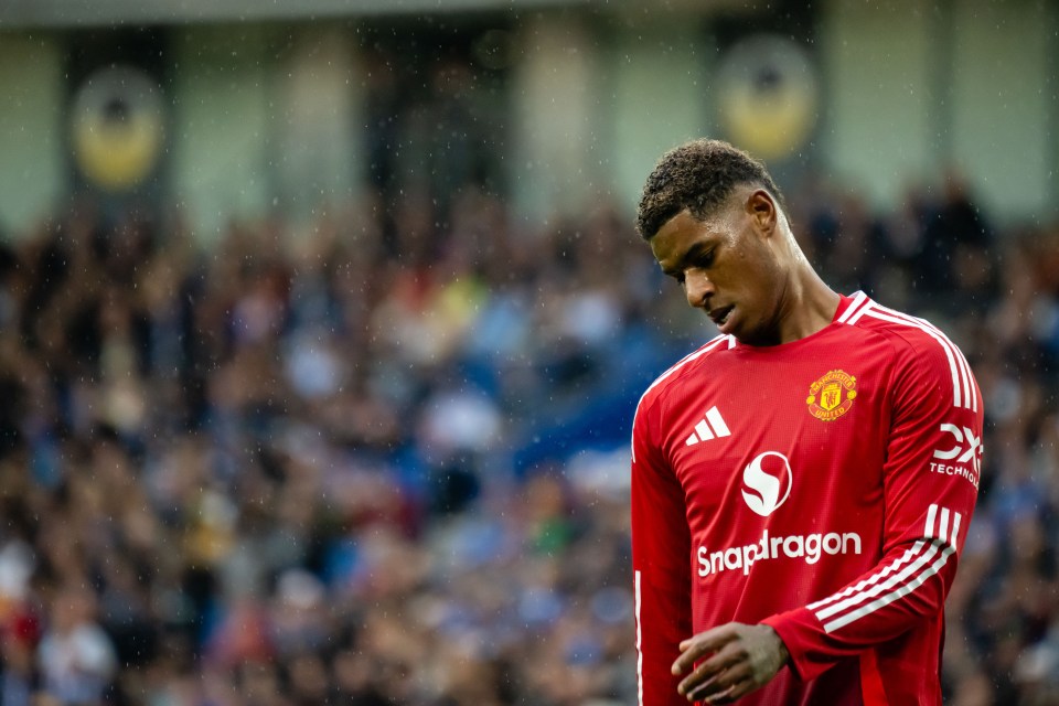 Rashford was at risk of losing his place in the team after Man United's opening fixtures