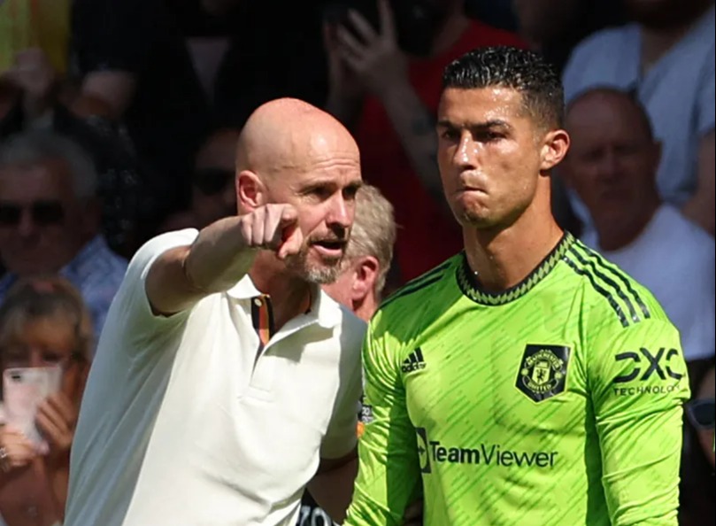 Ronaldo struggled under Ten Hag in his second stint at the Theatre of Dreams