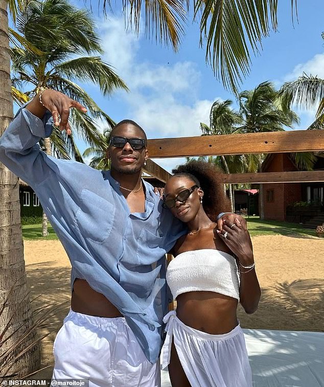 Itoje proposed to his partner, Mimi Fall, during the summer while they holidayed in Ghana