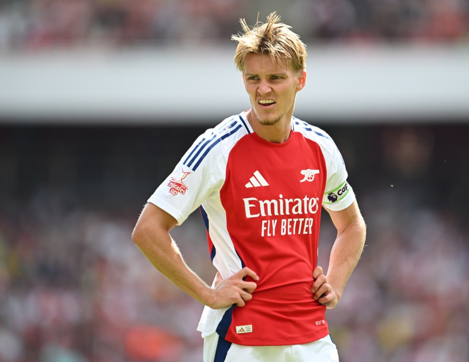 Arsenal skipper Odegaard has dazzled since making the move to the Emirates from Real Madrid