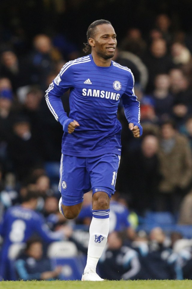 Drogba scored 164 goals for Chelsea