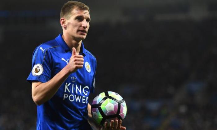 Albrighton and Chilwell received a police escort to Vardy's house