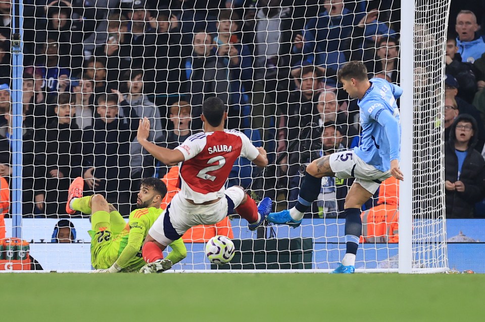 Stones earned City a share of the spoils after scoring an injury deep into stoppage time