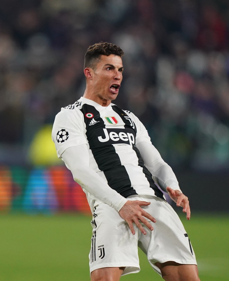 Ronaldo scored over 100 goals during his three seasons at Juventus