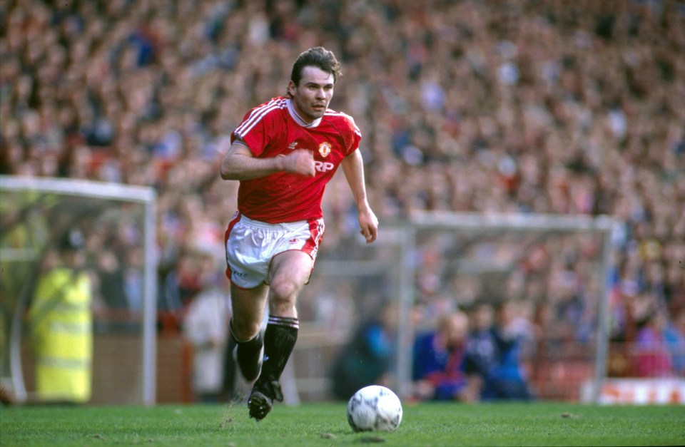 McClair once hit a volley into the face of the club legend