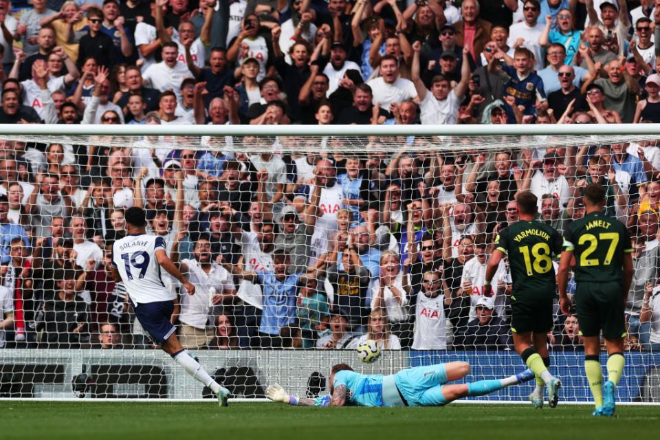 Solanke must have felt pure relief when he tapped in his first Spurs goal