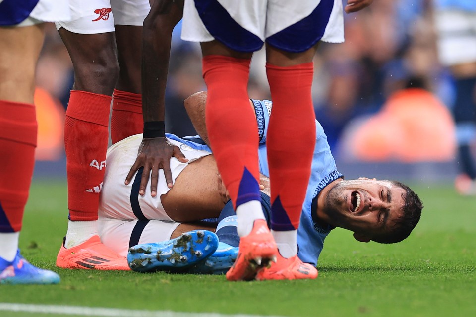 Rodri was assessed and it was found that he suffered an ACL injury