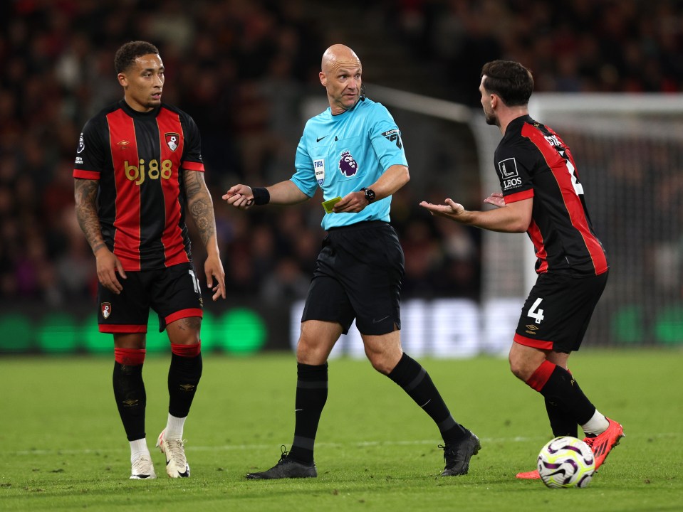 Taylor will not be on referee duty for matchweek five of the Premier League