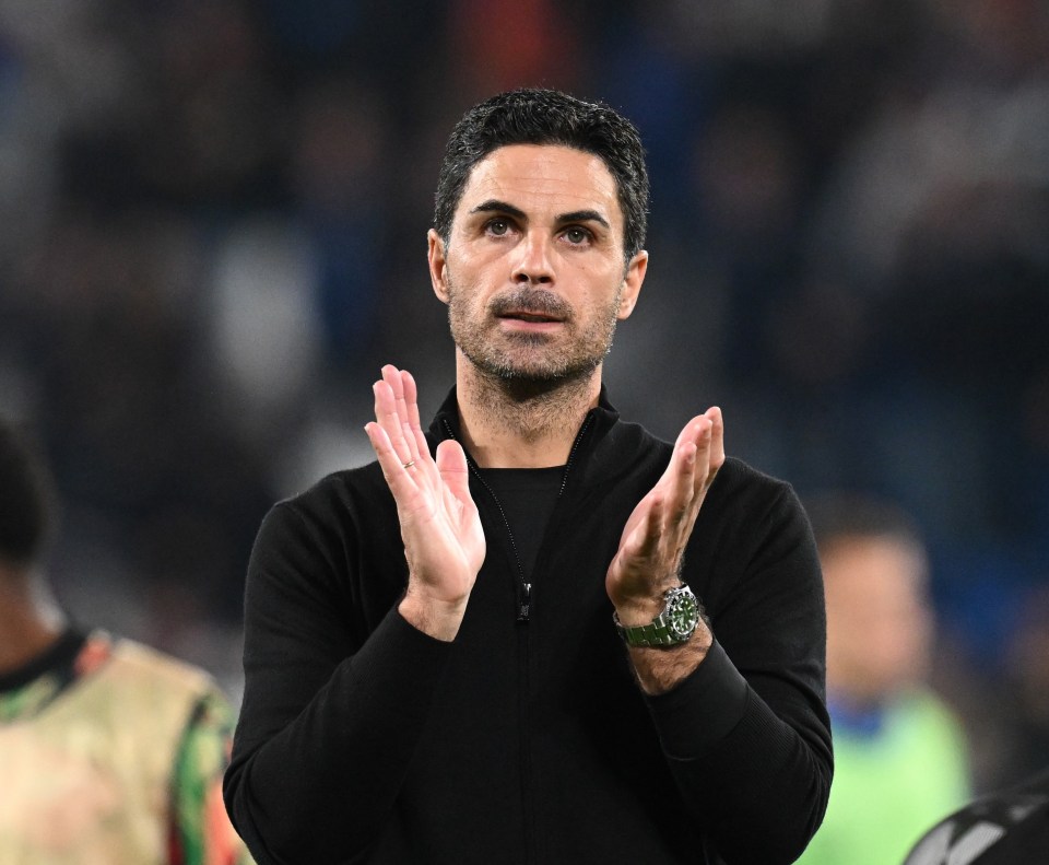 Arteta is expected to shuffle up his starting XI for the Carabao Cup clash with Bolton