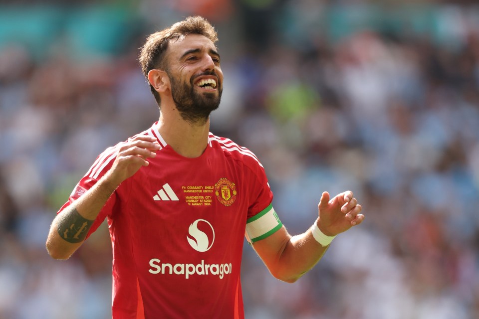 United captain Fernandes is one of the top midfielders in the Premier League