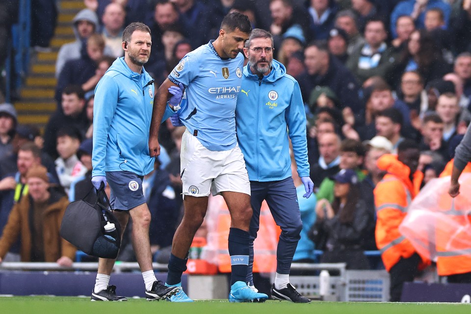 Rodri will not play again this season