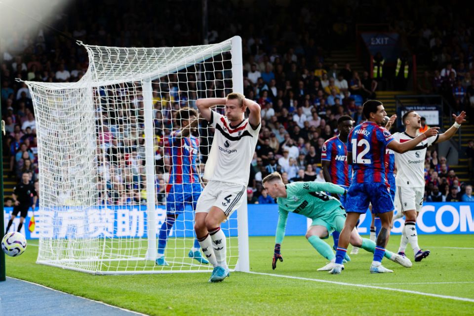 Man United wasted several chances in their recent 0-0 draw against Crystal Palace