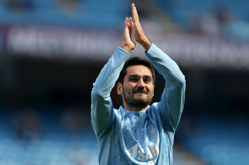 Gundogan returned to City after a year away from the club