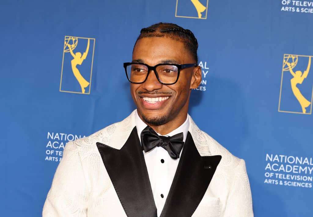 Robert Griffin III attends the 44th Annual Sports Emmy Awards at Frederick P. Rose Hall, Jazz at Lincoln Center on May 22, 2023 in New York City.