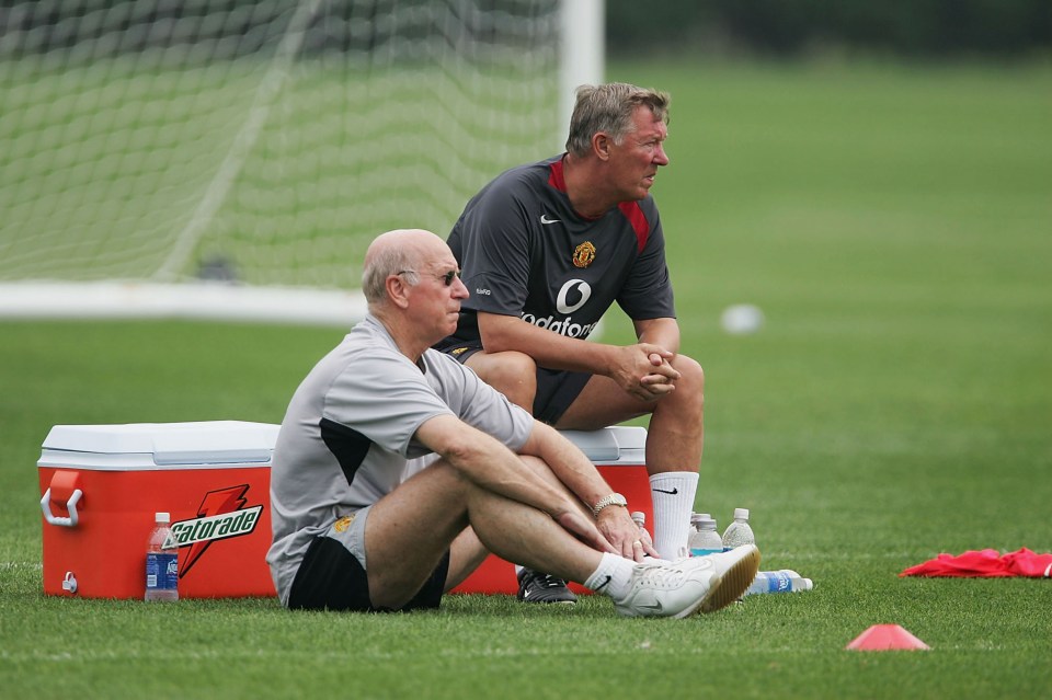 Charlton occasionally appeared at United training when Sir Alex Ferguson was boss