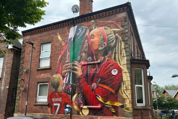 Missy Bo Kearns mural, Tancred Road, Anfield - May 18, 2023