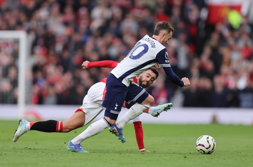 Fernandes will serve a three-match ban for his challenge on James Maddison