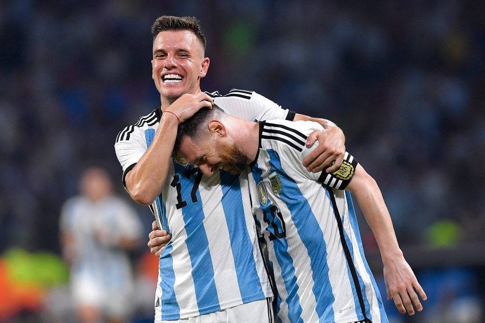 Lo Celso is a highly respected future in the Argentina squad and highly appreciated by Lionel Messi