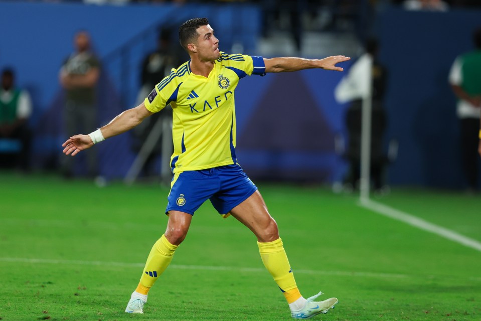 Ronaldo is still smashing in goals at Al Nassr