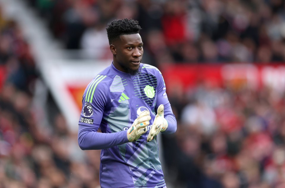 Goalkeeper Onana was one of his exceptions though