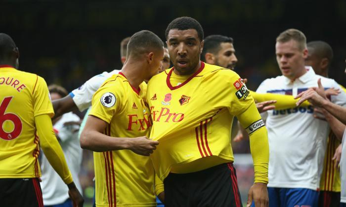 Deeney said the pair had been riling each other up the whole game