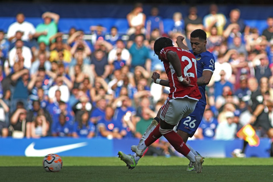 Anthony Elanga scored his first Forest goal to secure a 1-0 win last season