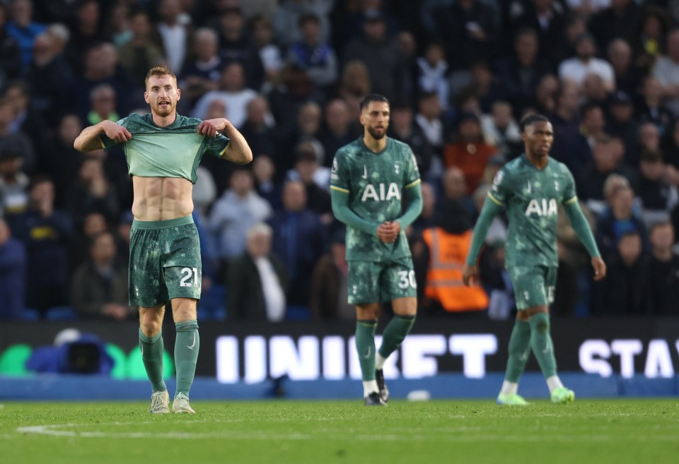 Spurs threw away a 2-0 lead with a dismal second-half showing