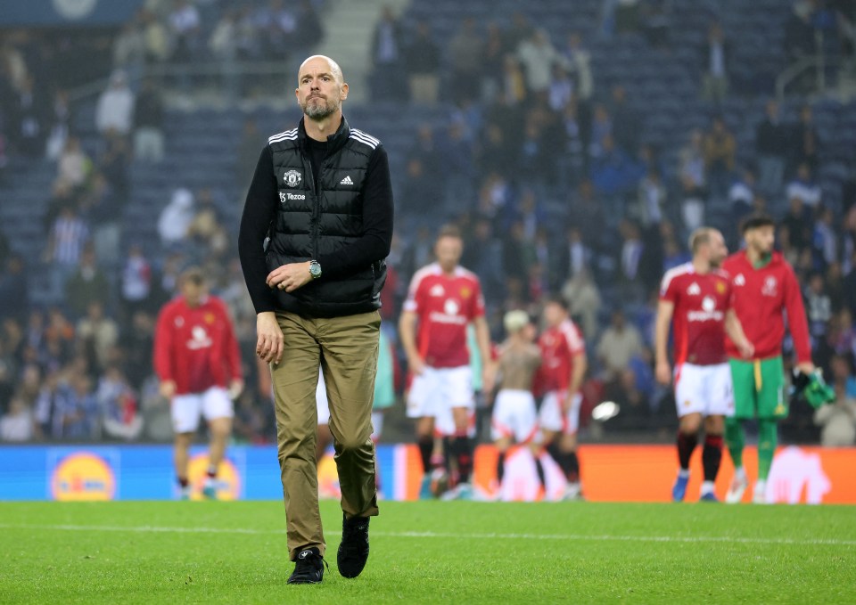 Ten Hag oversaw another poor result for United against Porto, where Harry Maguire saved his blushes with a late equaliser