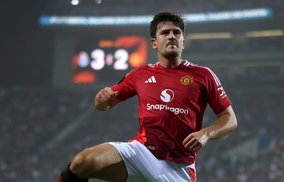 Maguire recently rescued Man United with a late equaliser against Porto in the Europa League