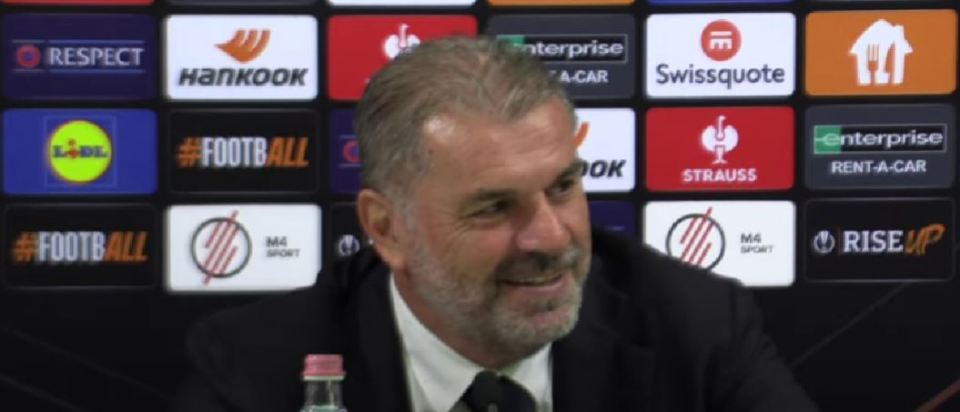 Ange Postecoglou laughed off one Journalist's suggestion of a new name for his talented young quartet