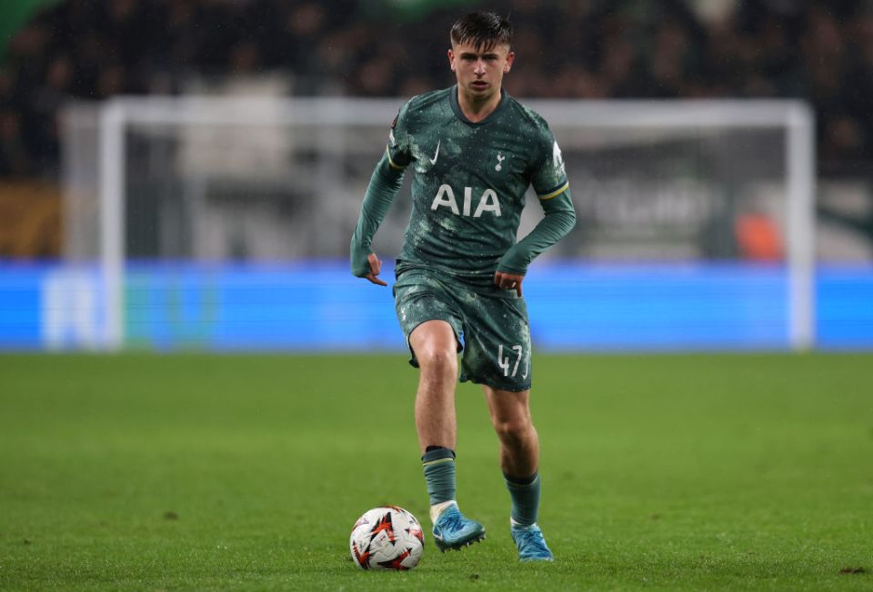 Mikey Moore impressed on his full debut for Tottenham