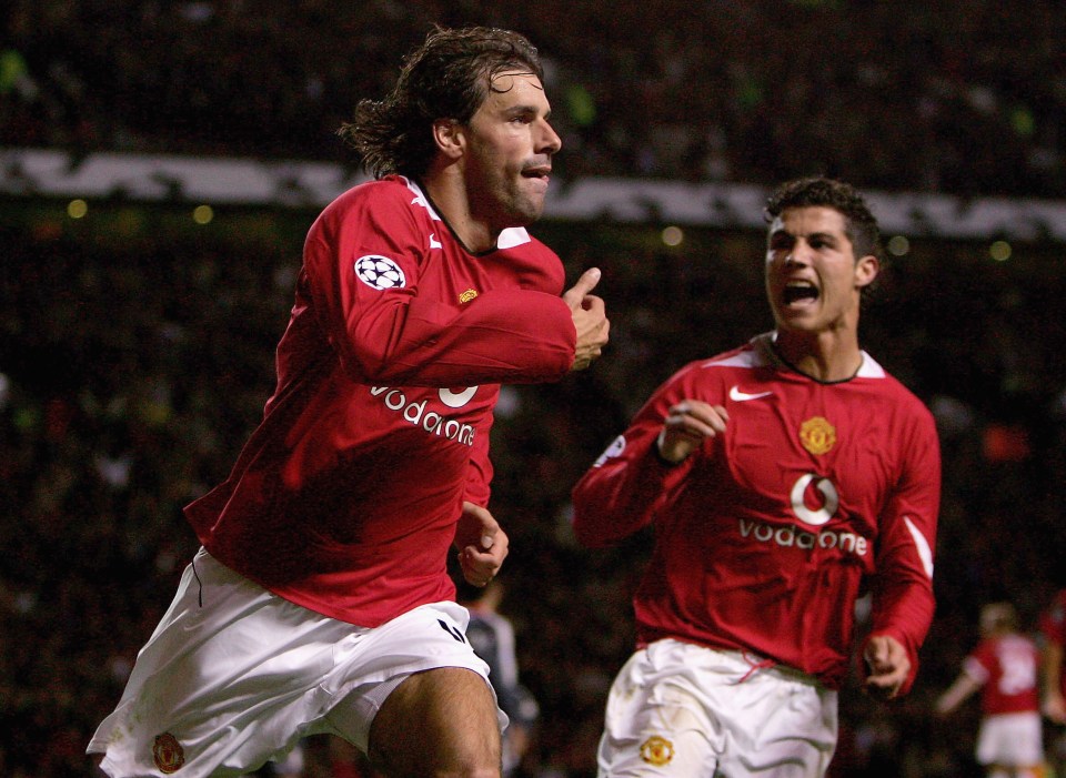 Van Nistelrooy was one of the Premier League's most lethal strikers, scoring 150 goals in 219 games for Manchester United.