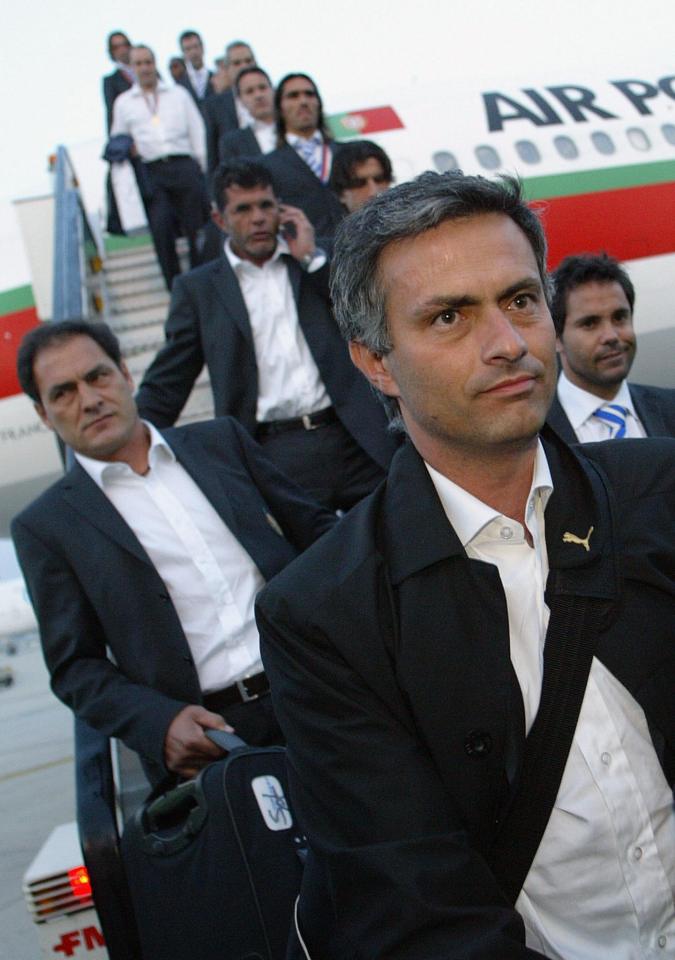 Mourinho was an imposing figure at Porto who he guided to six major honours during two years in charge