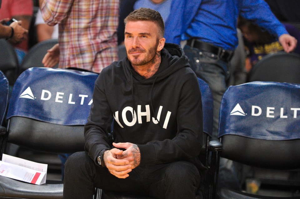 David Beckham is arguably the most famous footballer of all time