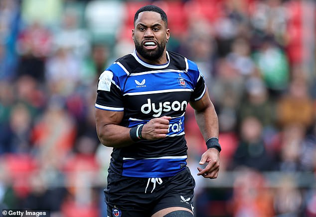 Bath winger Joe Cokanasiga also met the 75-year-old King and called it a 'huge honour'