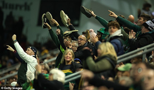 Northampton will be one of the first teams to trial the new partitioning of fan sections