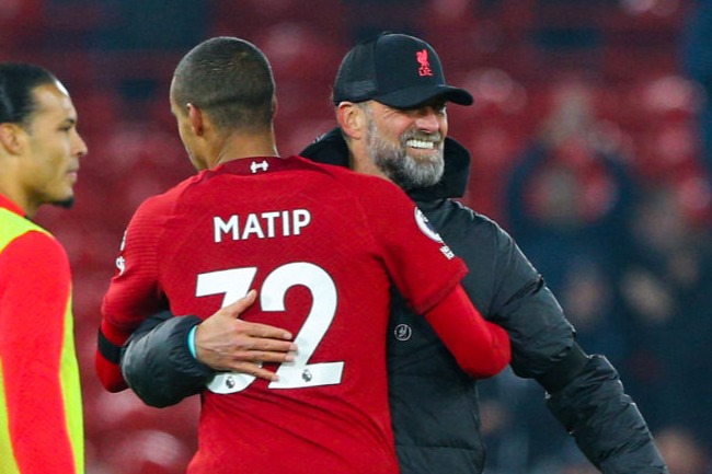 Matip had a close relationship with Klopp during their time together at Anfield