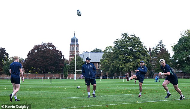 The former England captain is relishes the task of working with young players at the school