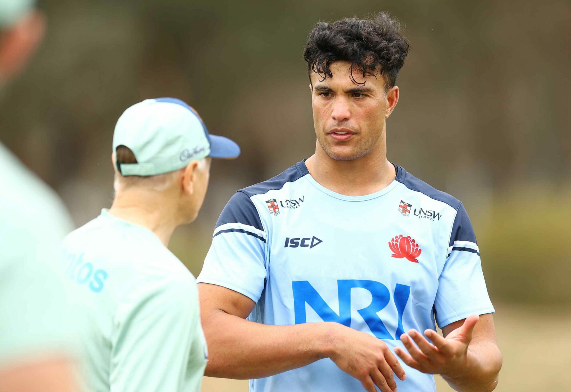 Joseph Sua'ali'i is pictured during an Australia Wallabies Training Session at the AIS on October 14, 2024 in Canberra, Australia. (Photo by Mark Nolan/Getty Images)